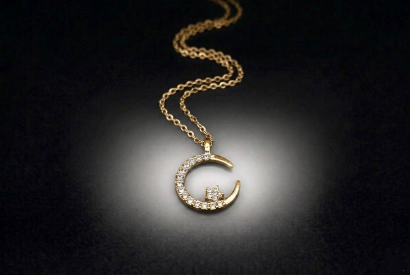 Moon & Star Necklace