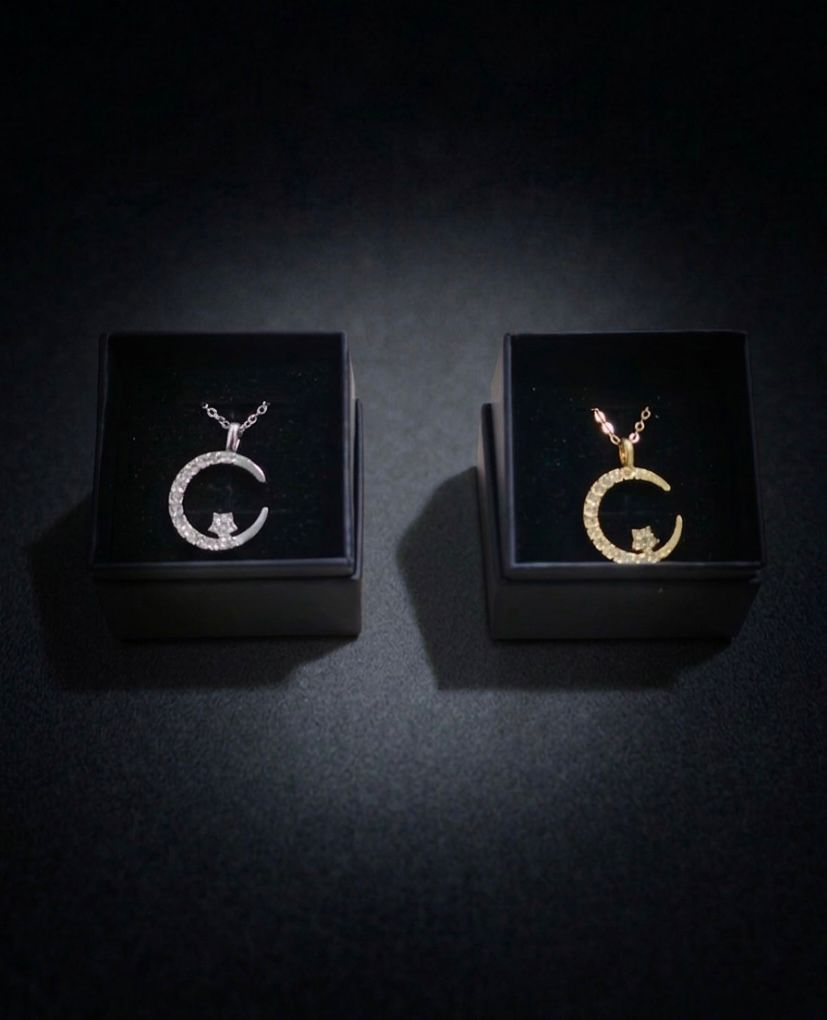 Moon & Star Necklace