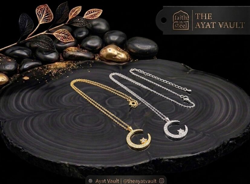 Moon & Star Necklace