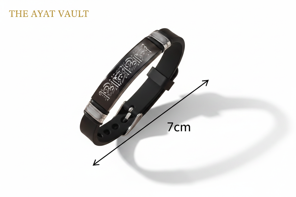 Black Bracelet - Arrows & Gold Branding