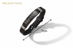 Black Bracelet - Arrows & Gold Branding